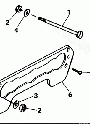 TRANSOM MOUNT KIT - 40 ROPE