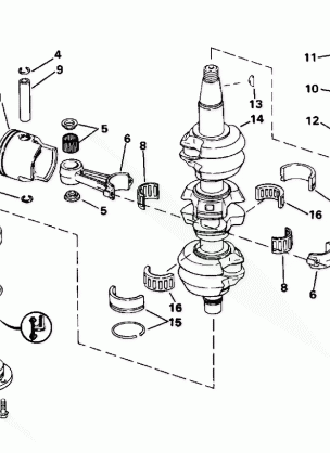 CRANKSHAFT & PISTON