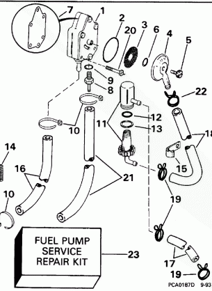 FUEL PUMP AND FILTER