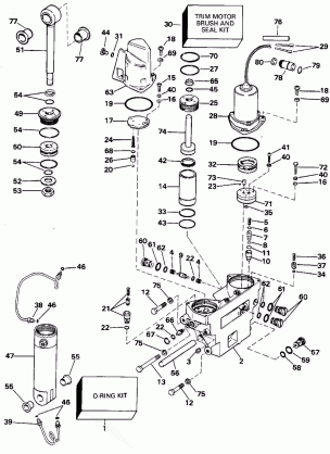 POWER TRIM / TILT HYDRAULIC ASSEMBLY