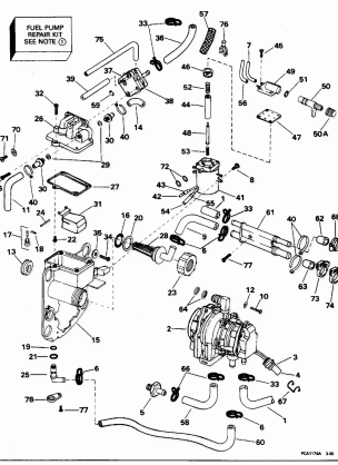 FUEL BRACKET & COMPONENTS