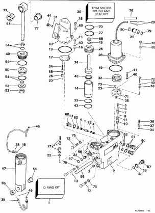 POWER TRIM / TILT HYDRAULIC ASSEMBLY