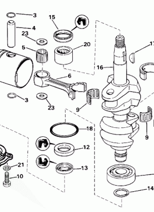 CRANKSHAFT & PISTON