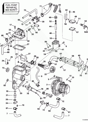 FUEL BRACKET & COMPONENTS