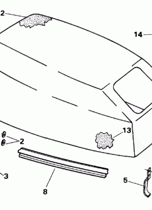 ENGINE COVER - JOHNSON