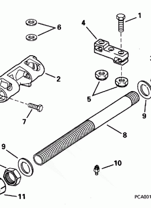 DUAL STEERING CONNECTOR KIT - 200SL 200STL 225STL ONLY