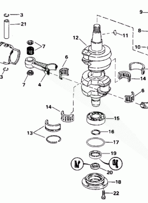 CRANKSHAFT & PISTON