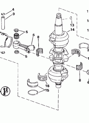 CRANKSHAFT & PISTON