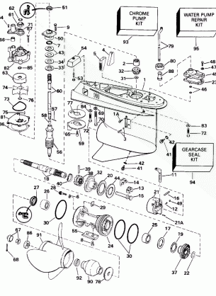 GEARCASE - STANDARD ROTATION