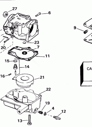 CARBURETOR 25RA - 25RAL