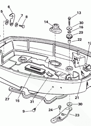 LOWER ENGINE COVER