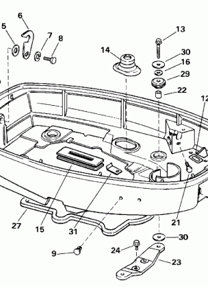 LOWER ENGINE COVER