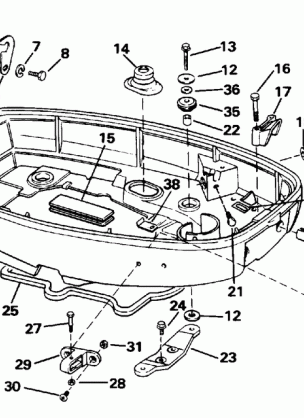 LOWER ENGINE COVER