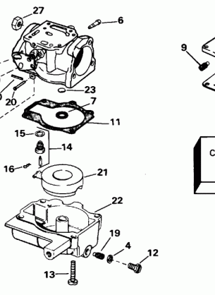 CARBURETOR 25ER - 25ERL - 30E - 30EL