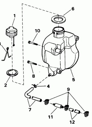 FUEL TANK - INTEGRAL TANK MODELS ONLY (3R 4BR)