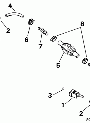 FUEL HOSE PRIMER BULB 5 / 16 IN. I.D.