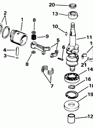 CRANKSHAFT & PISTON