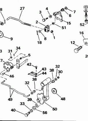 SHIFT & THROTTLE LINKAGE