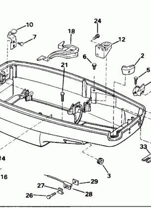 LOWER ENGINE COVER