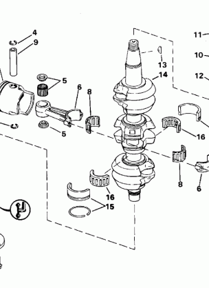 CRANKSHAFT & PISTON