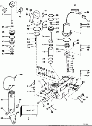 POWER TRIM / TILT HYDRAULIC ASSEMBLY