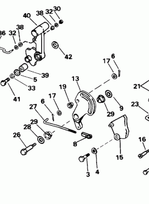 SHIFT & THROTTLE LINKAGE