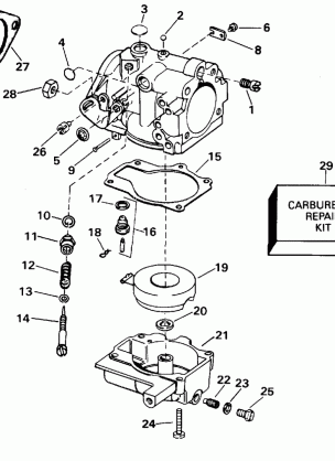 CARBURETOR - 25SI