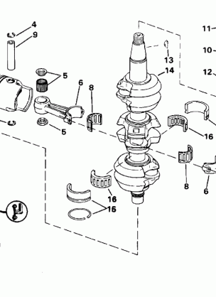 CRANKSHAFT & PISTON