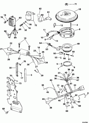 IGNITION SYSTEM - NON-VRO MODELS