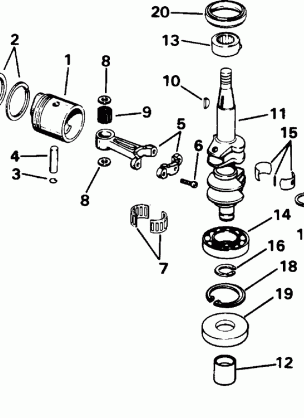 CRANKSHAFT & PISTON