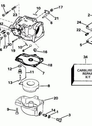 CARBURETOR - 50 60 70