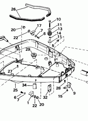 LOWER ENGINE COVER