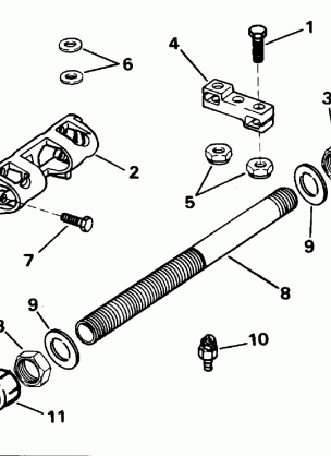 DUAL STEERING CONNECTOR KIT - 115GL ONLY