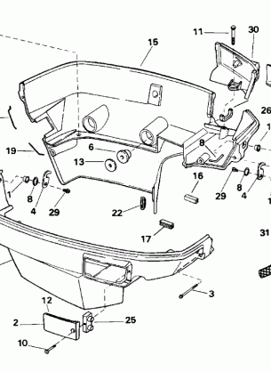 LOWER ENGINE COVER