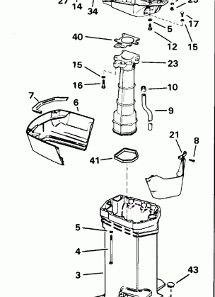 EXHAUST HOUSING