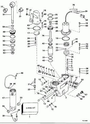 POWER TRIM / TILT HYDRAULIC ASSEMBLY