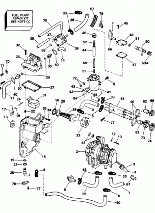 FUEL BRACKET & COMPONENTS