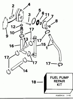 FUEL PUMP - 88 MODELS