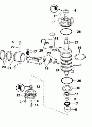 CRANKSHAFT & PISTON