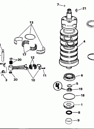 CRANKSHAFT & PISTON