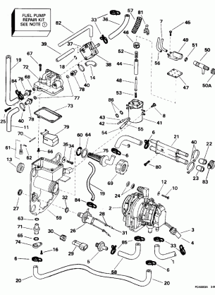 FUEL BRACKET & COMPONENTS