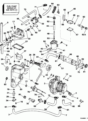 FUEL BRACKET & COMPONENTS