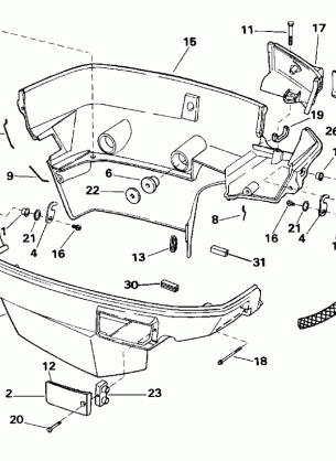 LOWER ENGINE COVER