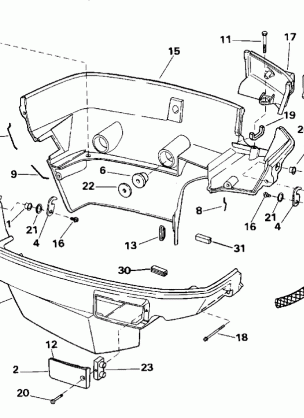 LOWER ENGINE COVER