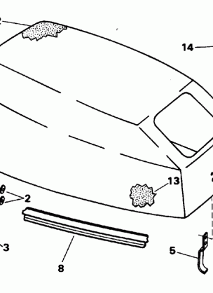 ENGINE COVER - JOHNSON