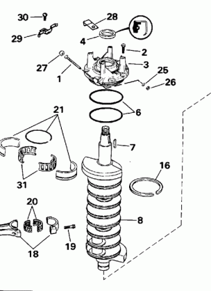 CRANKSHAFT & PISTON