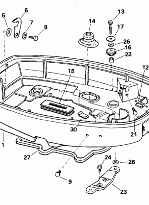 LOWER ENGINE COVER