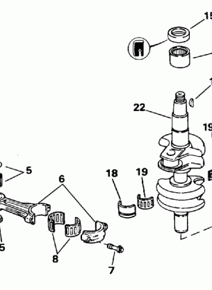 CRANKSHAFT & PISTON