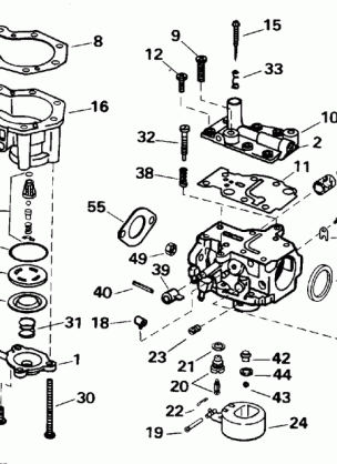 CARBURETOR - 15 H.P.