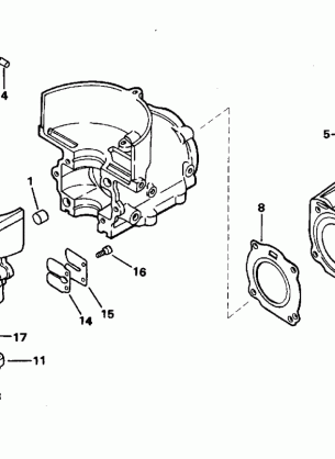 CYLINDER & CRANKCASE REED VALVE